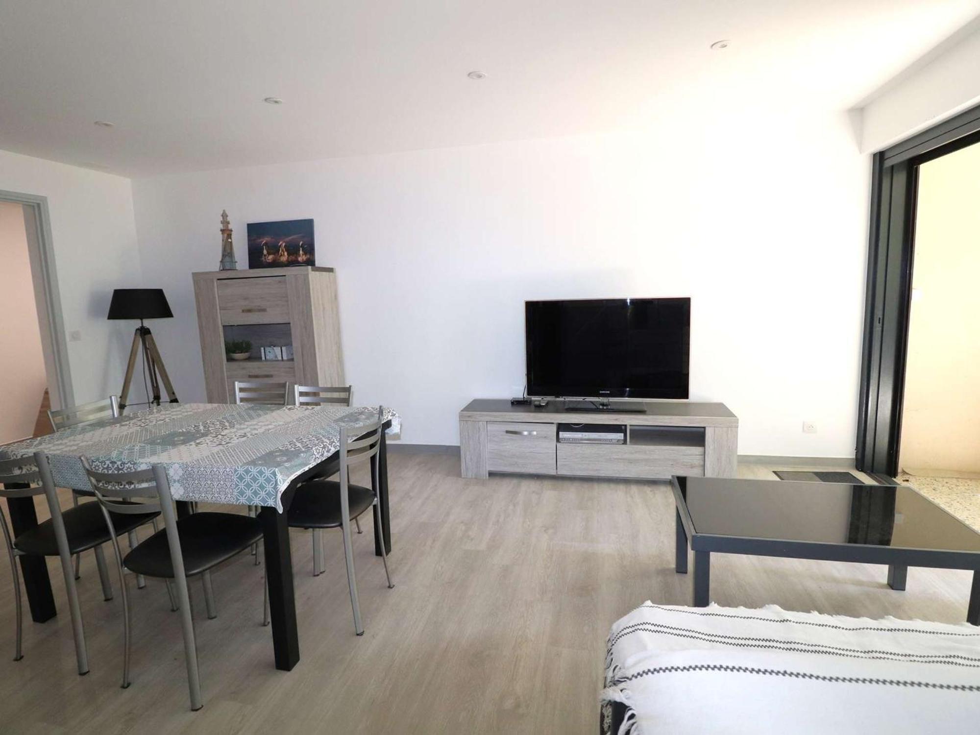 3 Pieces Climatise Avec Terrasse, Parking Prive, A 100M De La Plage, 7 Couchages - Fr-1-307-148 勒格罗-迪鲁瓦 外观 照片