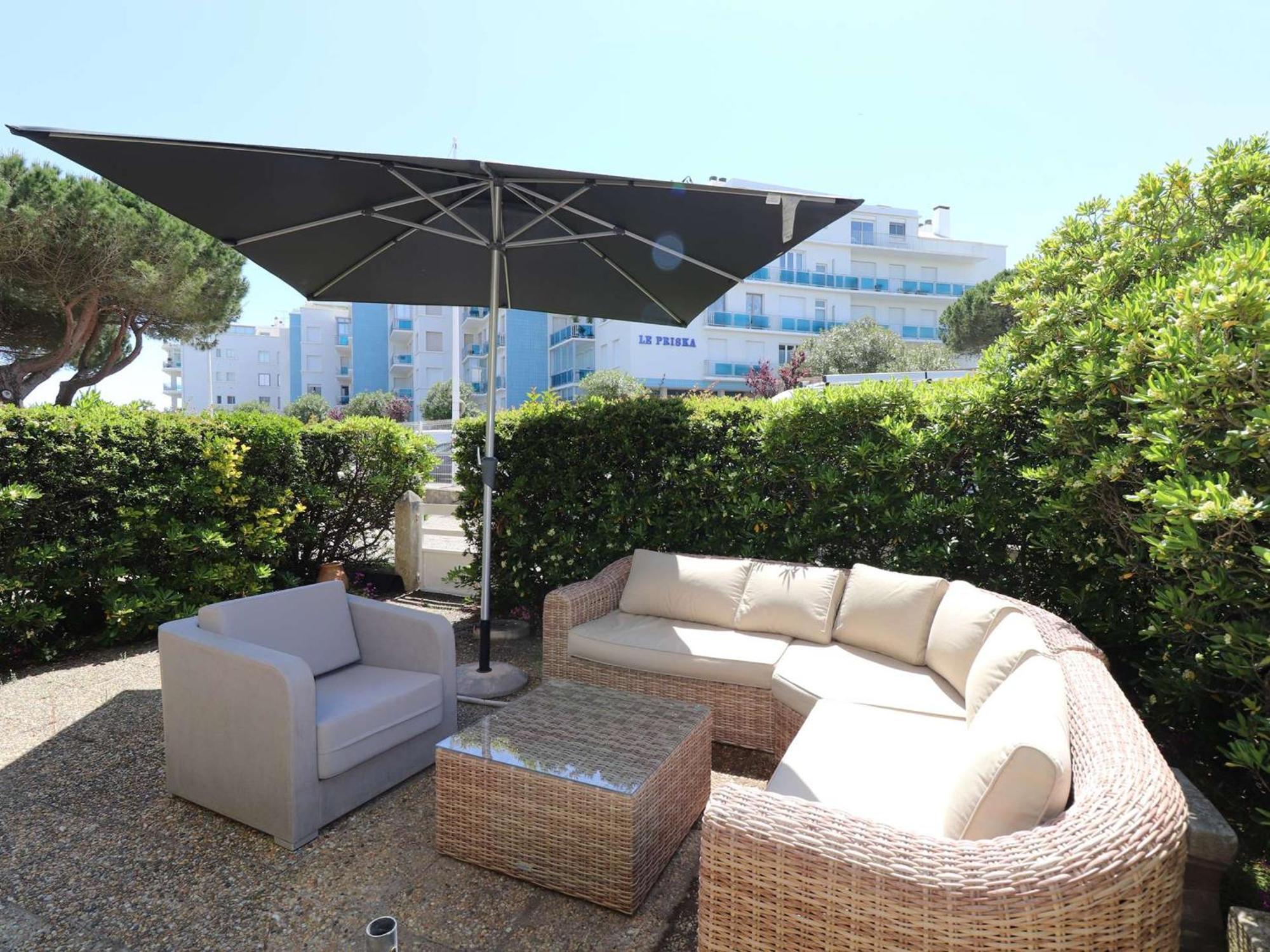 3 Pieces Climatise Avec Terrasse, Parking Prive, A 100M De La Plage, 7 Couchages - Fr-1-307-148 勒格罗-迪鲁瓦 外观 照片